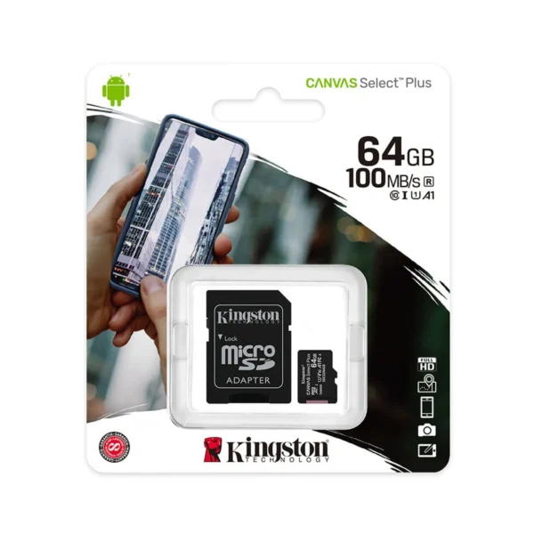 Memoria Micro Sd Kingston SDCS2/64GB/100MBs