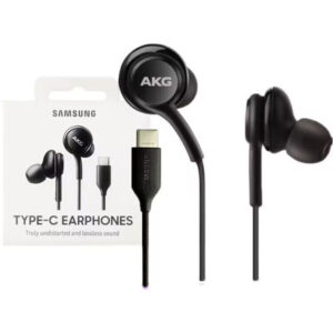 Auriculares intrauditivos USB tipo C originales  y micrófono | color negro